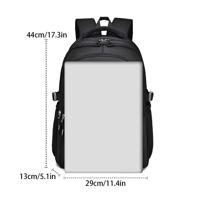 A Multi-layer Waterproof And Stylish Backpack Oxford Large-capacity Simple Commuter Out-of-town Student Backpack