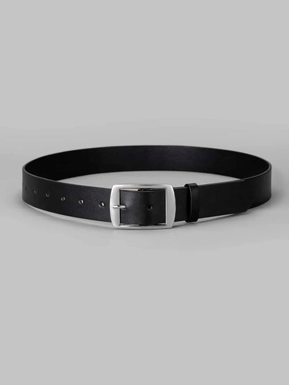 Men's Work Business Dress Casual Versatile Fashionable Pu Leather Belt with Single Prong Buckle Fashion & Classic Designs