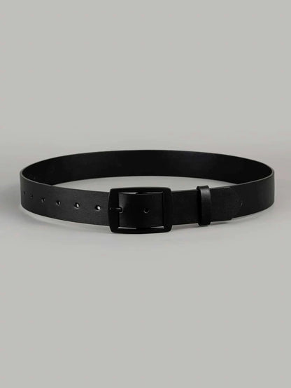 Men's Work Business Dress Casual Versatile Fashionable Pu Leather Belt with Single Prong Buckle Fashion & Classic Designs